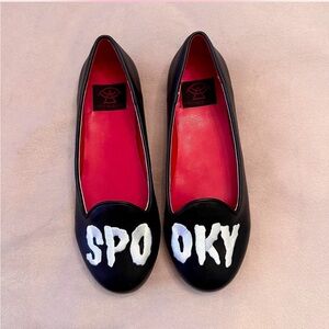 Strange Cvlt Vegan Leather Ballet Flats